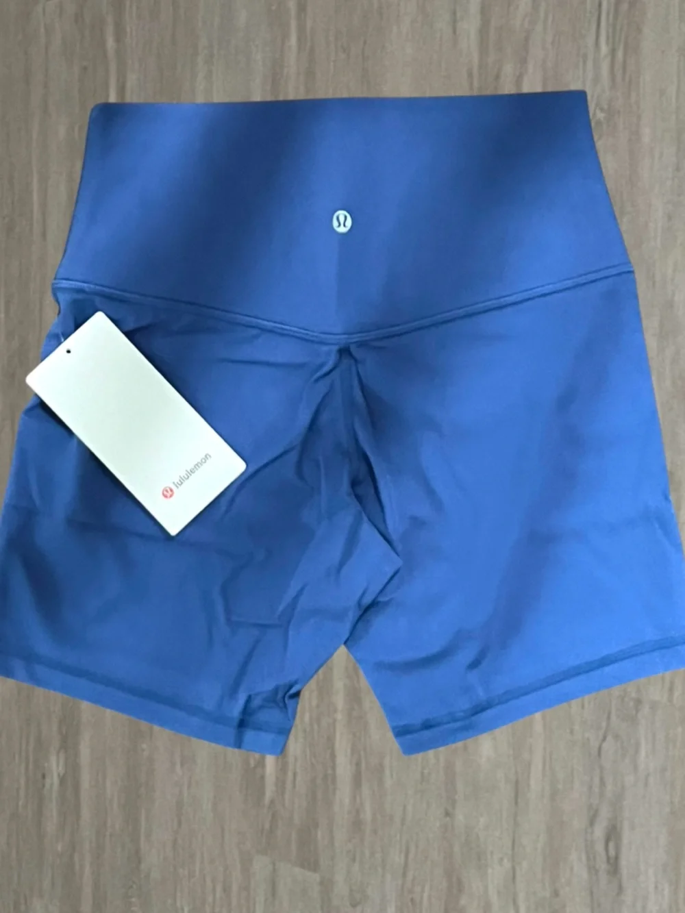 Lululemon Align High Rise Shorts 6” Brilliant Blue NWT - Picture 2 of 2